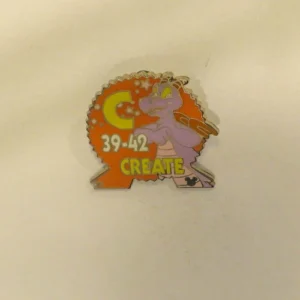 Disney   Figment Create  Epcot Parking Signs  Cast Lanyard  #3 Pin