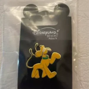 Disneyland  Pluto looking up Character Pin