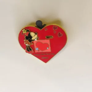 Disney   Mickey  Minnie  Happy Valentine's Day 2002 BROKEN Pin