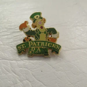 Disney Tigger Winne the Pooh St. Patricks Day Pin