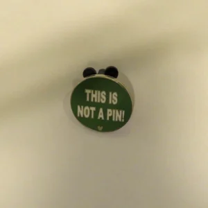 Disney This Is Not a Pin Hidden Mickey Pin
