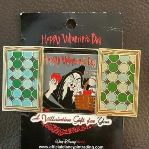 Disney Old Hag Valentines Day Posion Apple LE Slider Pin
