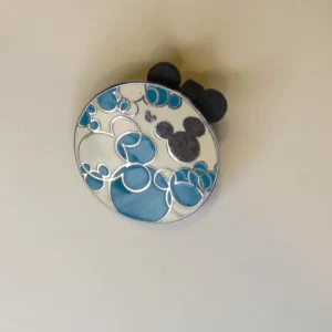 Disney WDW - 2010 Hidden Mickey Series - Brights Watches - Silver and Blue Pin