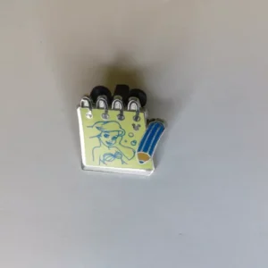 Disney   2014 Hidden Mickey   Character Sketch Pads Ariel Pin