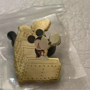 Disney Mickey Mouse at Expedition Everest Chaser Attraction Ride Mystery Pin