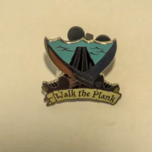 Disney Walk the Plank Pirate Hidden Mickey Pin