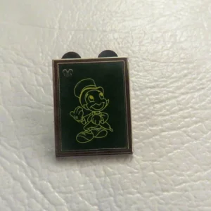 Disney Jiminy Cricket Chalkboard Hidden Mickey Pin