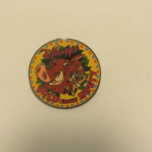Disney Timon and Pumbaa Wild About Safety Logo Pin