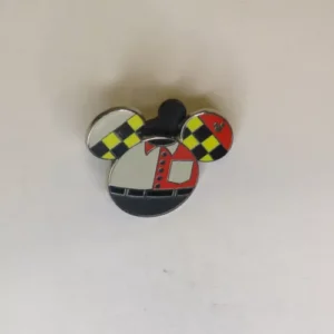 Disney WDW 2013 Hidden Mickey Epcot Cast Costume Icons Test Track Pin