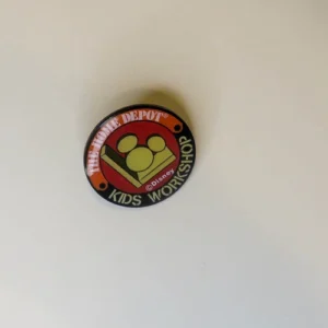 Disney Home Depot - Kids Workshop Mickey Bookend Pin Pin