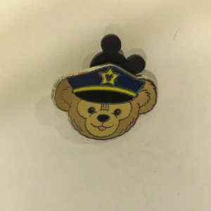 Disney   2012 Hidden Mickey   Duffy's Hats Police Officer Pin