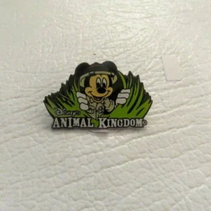 Disney Animal Kingdom Logo with Mickey Mouse Pin