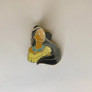 Disney Pocahontas looking over shoulder from Europe Pin
