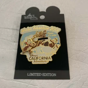 nter Adventure 2001 Chip and Dale California Adventure Pin