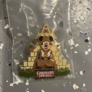 Disney Coronado Springs Mickey Pyramid Pin