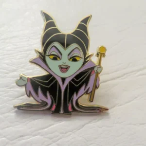 Disney Maleficent Evil Pink A La Mode Color Pin