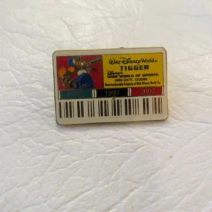 Disney Tigger Basebass Cast ID Badge Pin