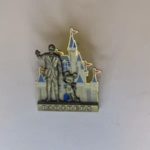 Disney WDW - Walt Disney & Mickey Mouse - partners statue Pin