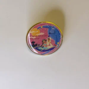 Disney Japan Tokyo Princess Glitter Aladdin Jasmine HTF Pin