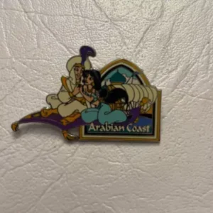 Disney Aladdin and Jasmine Arabian Coast Pin