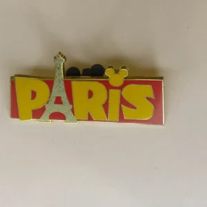 Disney DLP  Paris Sign  Paris Treasure Hunt Pin