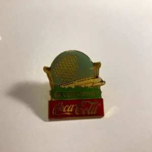 Disney WDW - Epcot Center - Cast 15th Anniversary Coca-Cola Framed Set Pin