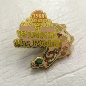 Disney Winnie the Pooh and Friends Piglet Tigger 1988 Pin