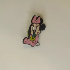 Disney Sedesma  Baby Minnie Mouse with Pacifier Black Pin