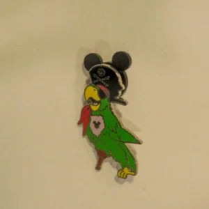 Disney POTC Pirate Bird Eye Patch Hidden Mickey Pin