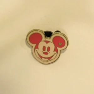 Disney    Hidden Mickey III Colorful Mickeys Dark Red Pin