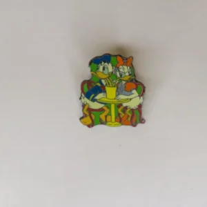 Disney Germany ProPin  Donald Duck and Daisy Sipping Soda Pin