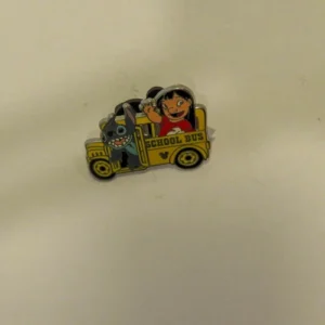 Disney Lilo and Stitch School Bus Hidden Mickey Pin