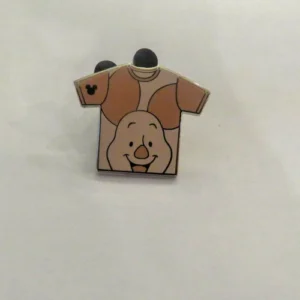Disney Piglet T-Shirt Hidden Mickey Pin