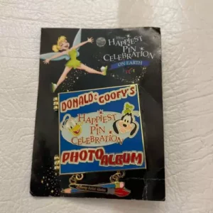 Disney Donald Goody Hapoiest Pin Celebration Photo Album