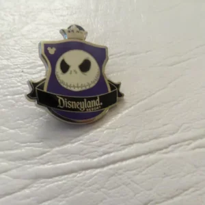 Disney Jack Skellington Disneyland Hidden Mickey Pin