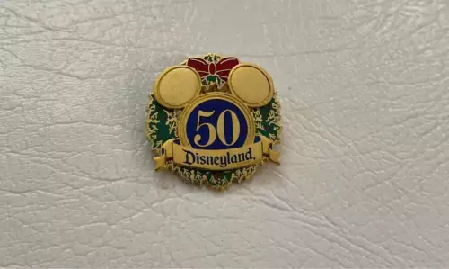 DIisneyland Christnas 50th Anniversary Pin
