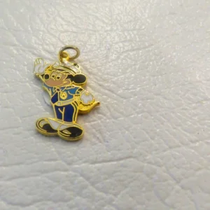 Disney Mickey Security Guard Zipper Pull Cast Pin