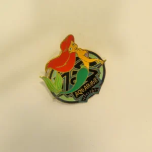Disney   Ariel  Aquarius  Zodiac POM   January 2001 Pin