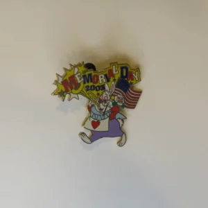 Disney DLR  Memorial Day  White Rabbit Pin