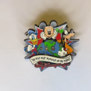 Disney WDW - mickey, Donald &goofy - best cast members on the planet - cast Pin