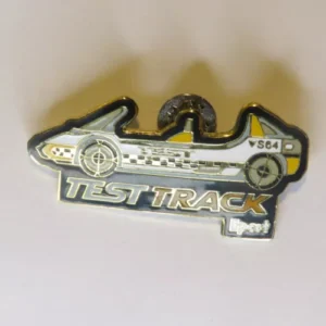 Disney Test Track Logo Old Pin