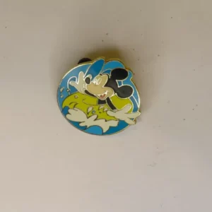 Disney   Inner Tube Mickey  Cast Lanyard  Pin