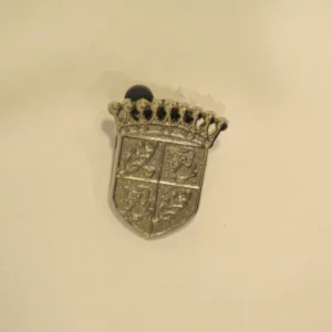 Disney Shield Crown Leaf Elephant Chaser Pin