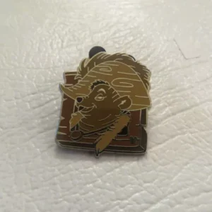 Disney Animal Taxidermy Bear Wood Hidden Mickey Pin
