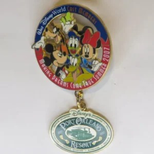 Disney Cast Making Dreams Come True Summer  Port Orleans Resort Dangle Pin