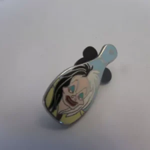 Disney DLR Hidden Mickey  Bowling Pin Villains Cruella De Vil Pin