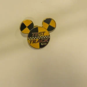 Disney Test Track Retro Logo Pin