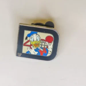 Disney 2011 Hidden Mickey Classic 'D' Donald Pin