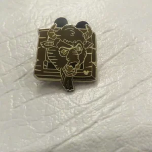 Disney Yak Wood Taxidermy Hidden Mickey Pin