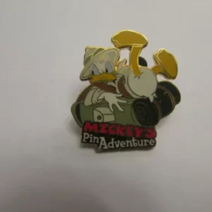 Disney Donald Duck Mickeys Pin Adventure Safari Pin